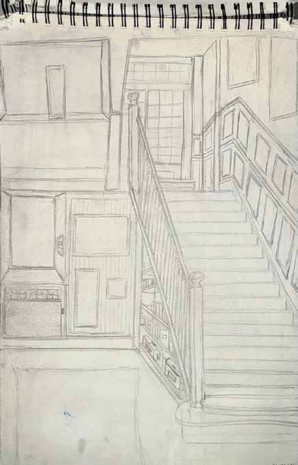 Interior Staircase Study — plate 2