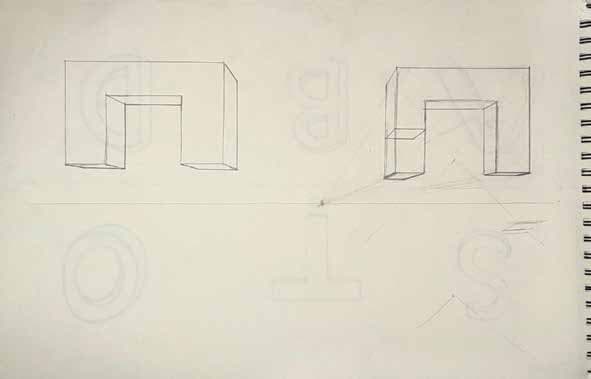 Initial Perspective Drawings — plate 3