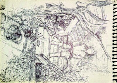 Sketchbook · Figures & Interiors — plate 18