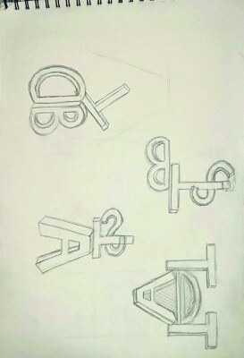 Initial Perspective Drawings — plate 8